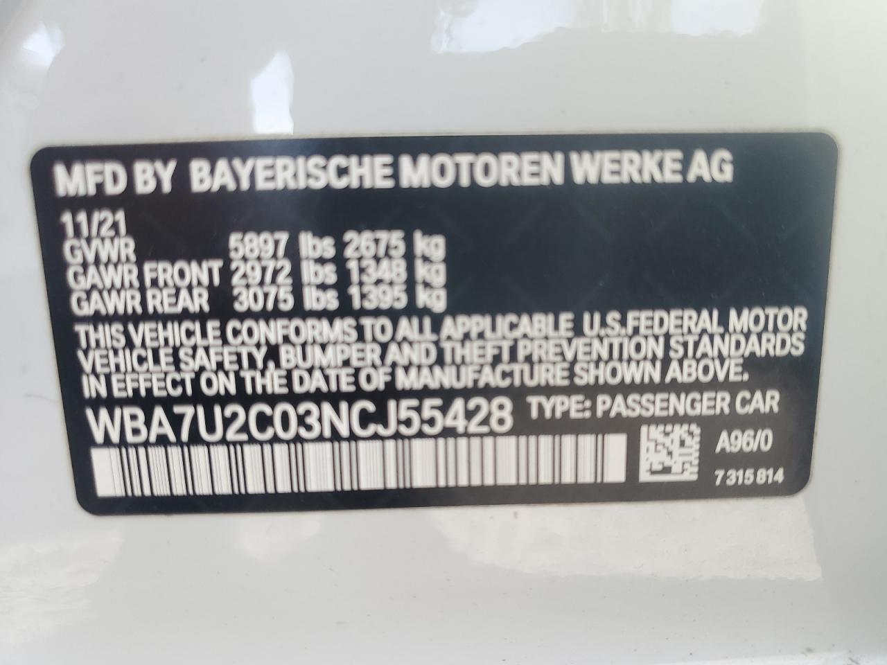 2022 BMW 7er - Image 12