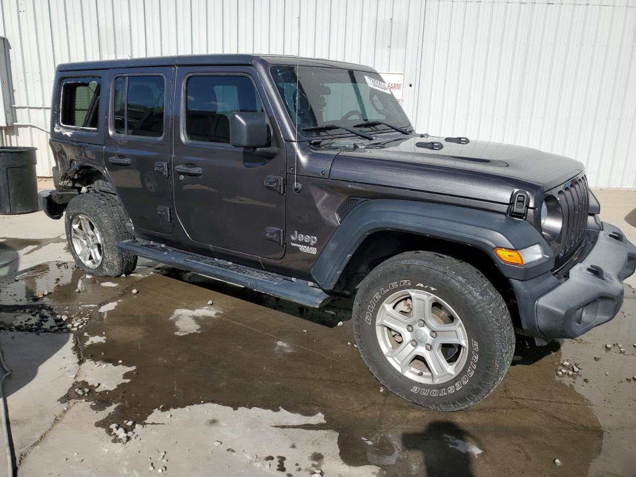 2018 Jeep Wrangler Unlimited Sport VIN: 1C4HJXDNXJW240119 Lot: 73032634