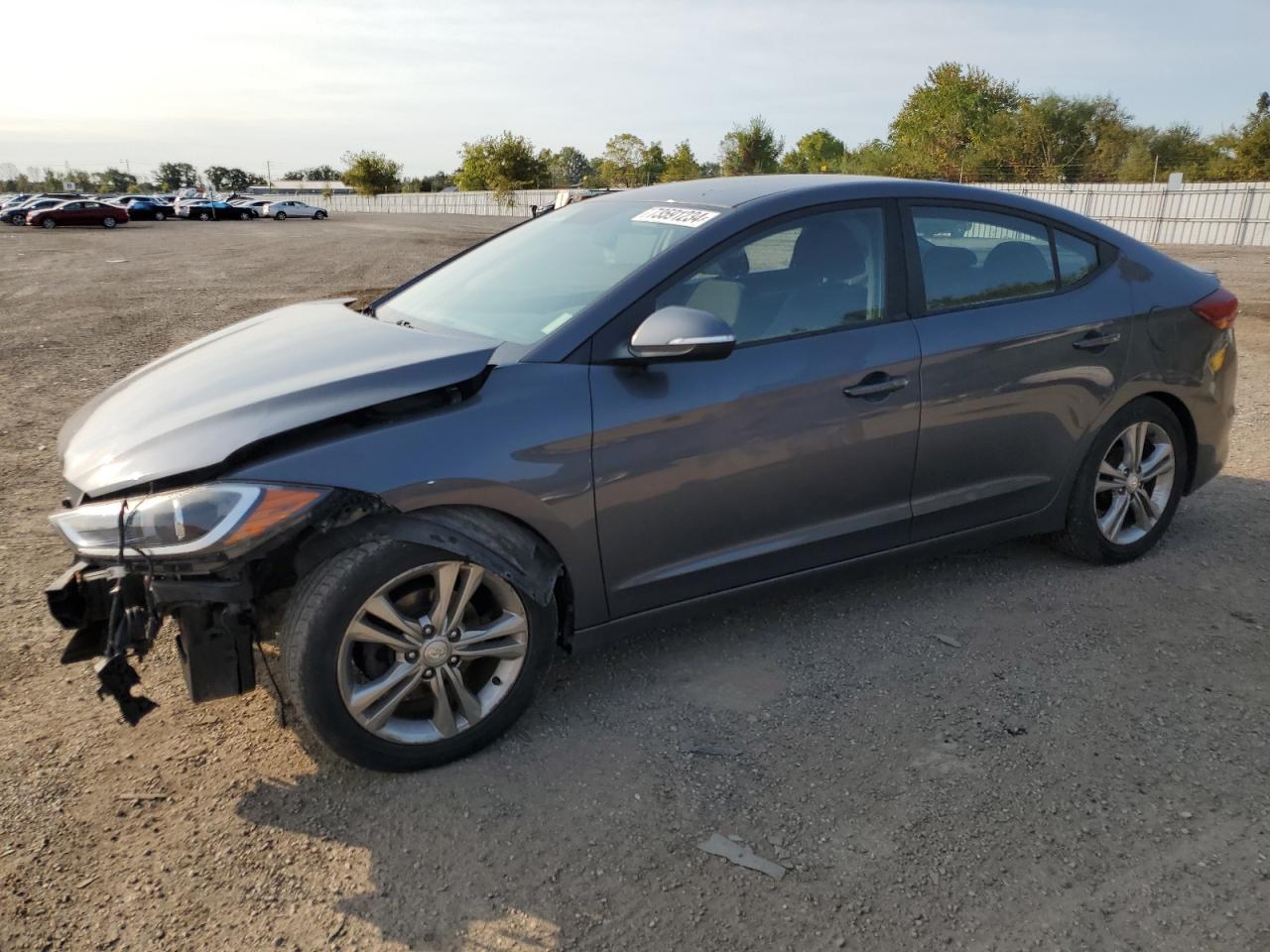 2018 Hyundai Elantra Sel VIN: KMHD84LF2JU679308 Lot: 73591234