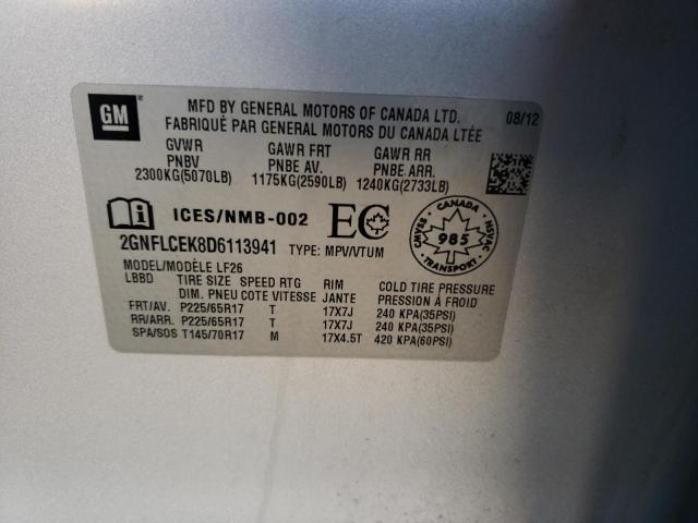 2013 CHEVROLET EQUINOX LS