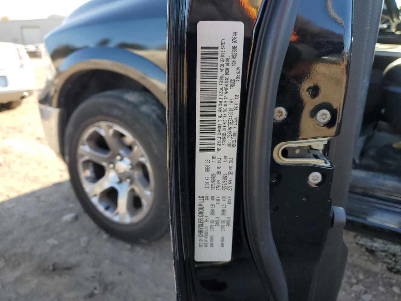 2014 Ram 1500 Laramie VIN: 1C6RR7NT3ES446610 Lot: 76865764