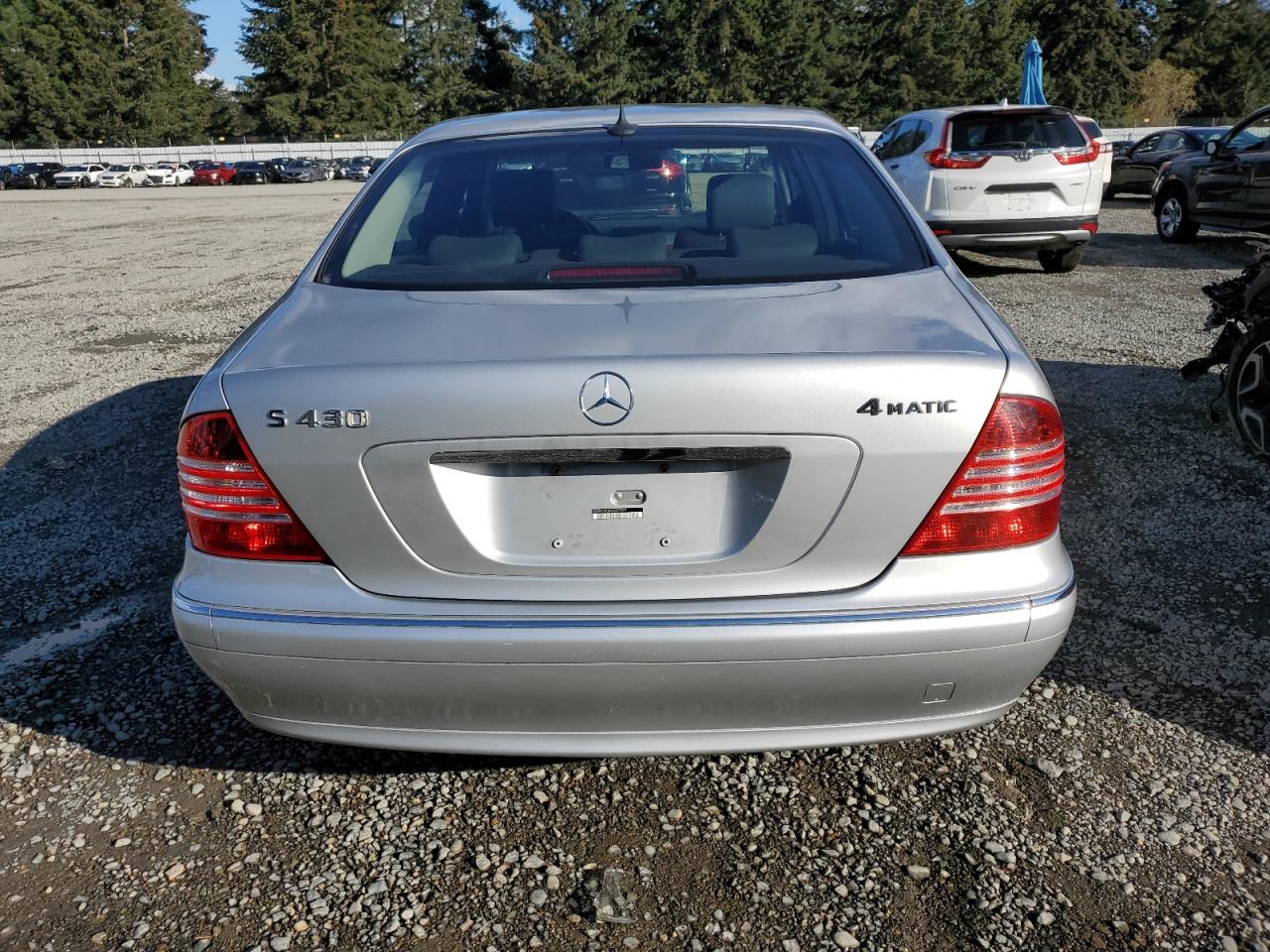 2003 Mercedes-Benz S 430 4Matic VIN: WDBNG83J43A337899 Lot: 77347074