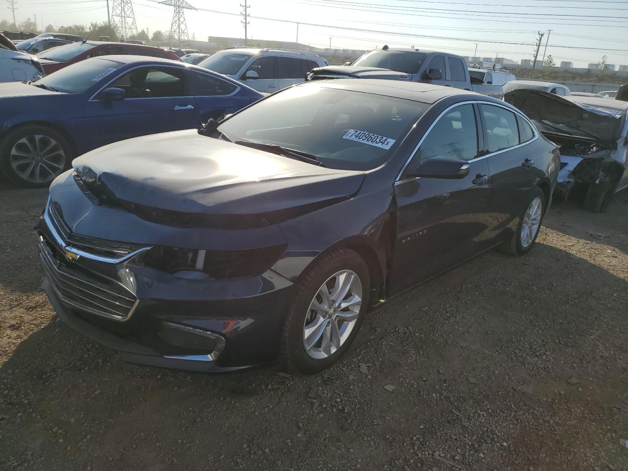 1G1ZE5ST7HF186571 2017 CHEVROLET MALIBU - Image 1