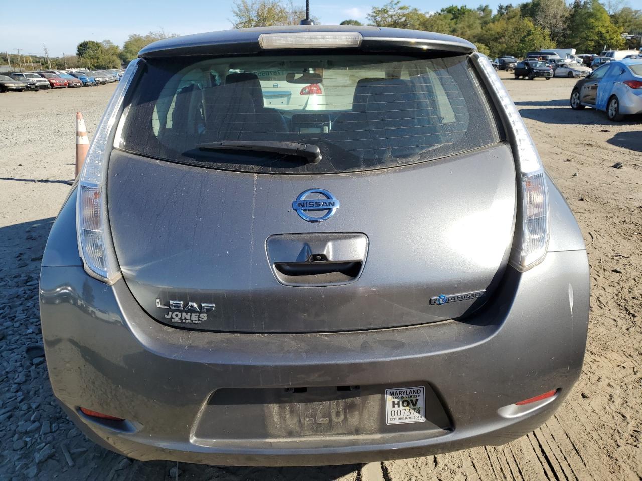 2015 Nissan Leaf S VIN: 1N4AZ0CP0FC333878 Lot: 76709534