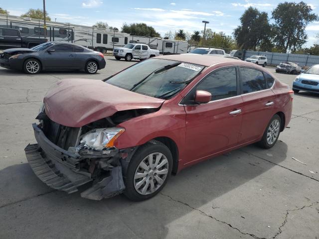 2013 Nissan Sentra S продається в Sacramento, CA - Front End