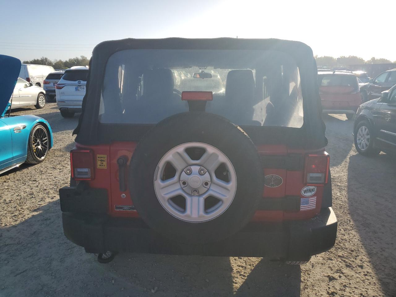 2014 Jeep Wrangler Sport VIN: 1C4AJWAG8EL162268 Lot: 75360114