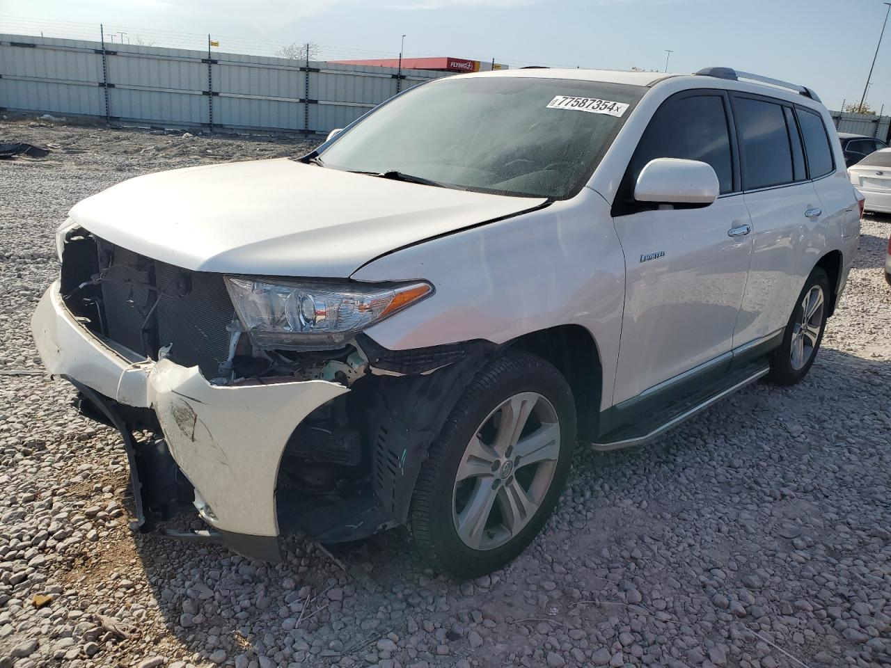 2013 Toyota Highlander Limited VIN: 5TDYK3EH7DS114089 Lot: 77587354