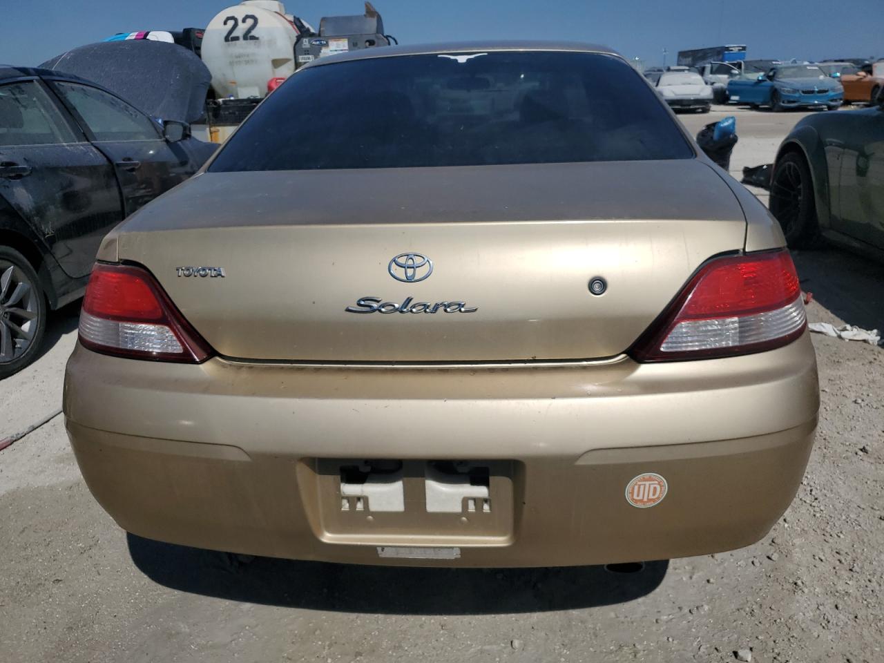 2001 Toyota Camry Solara Se VIN: 2T1CG22P91C516301 Lot: 75027014