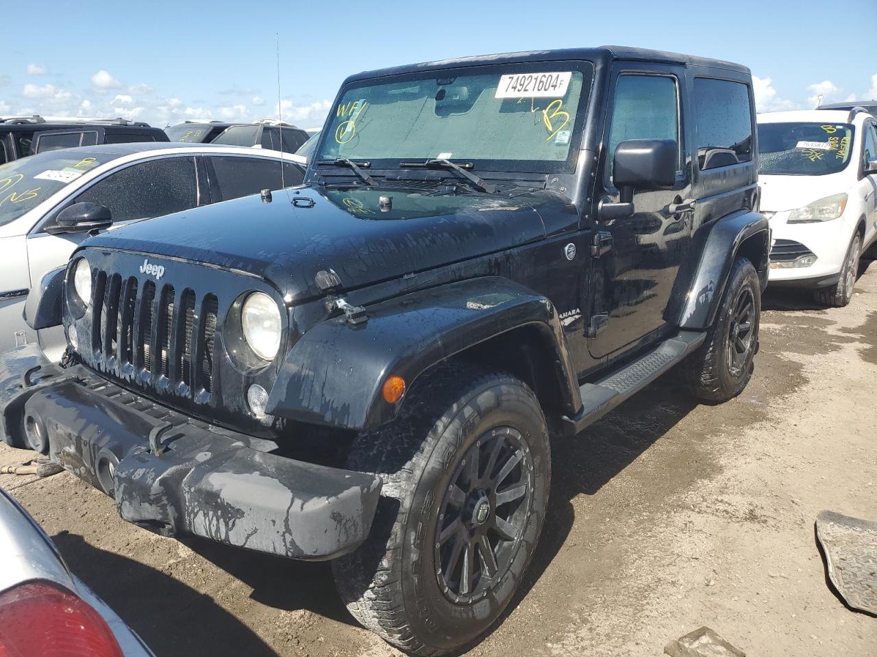 VIN 1C4AJWBG3EL258582 2014 JEEP WRANGLER no.1