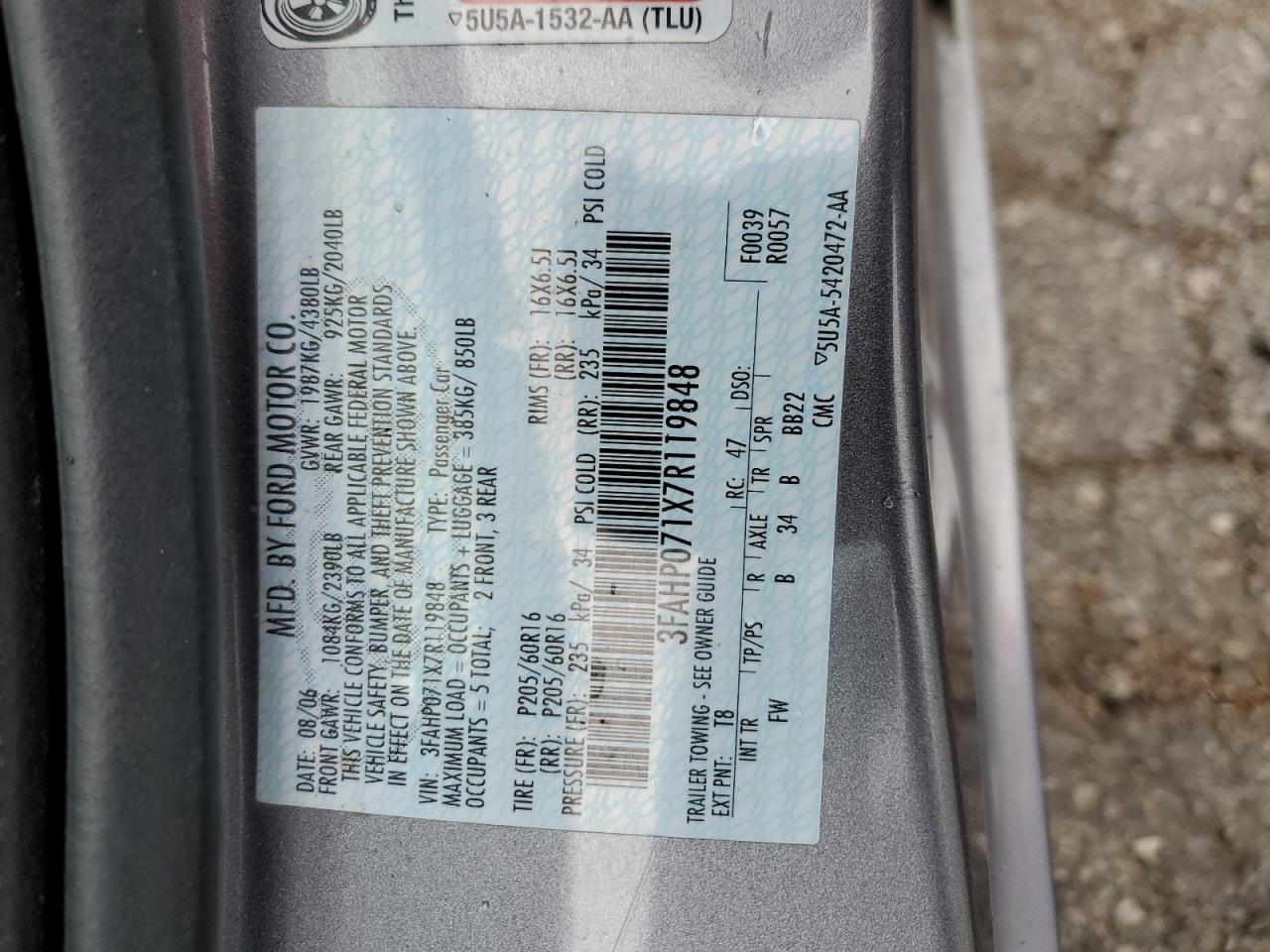 2007 Ford Fusion - Image 13