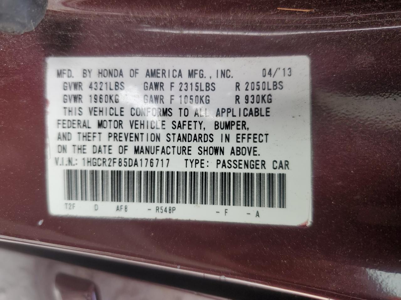 2013 Honda Accord - Image 13