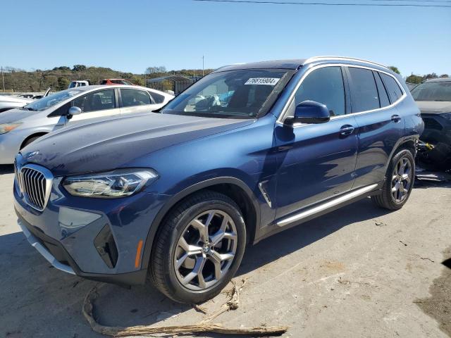  BMW X3 2022 Синий