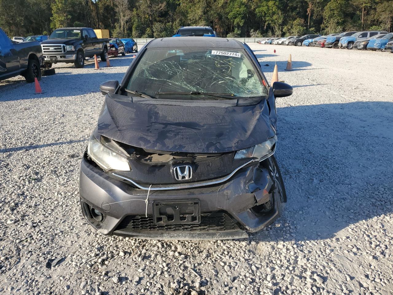 2017 Honda Fit Ex VIN: JHMGK5H76HS002132 Lot: 77502774