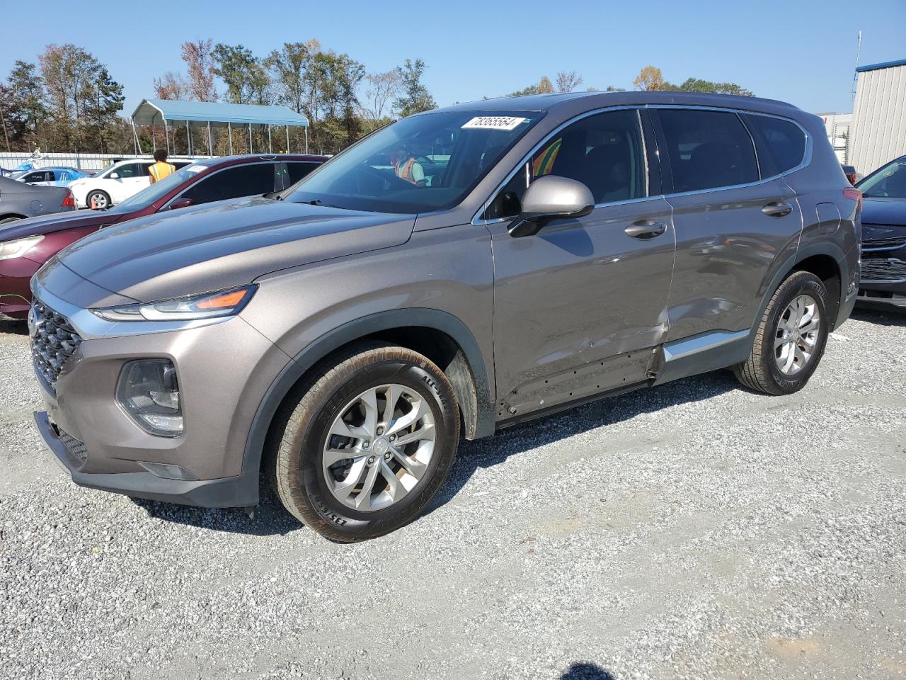 2019 Hyundai Santa Fe Sel VIN: 5NMS33AD7KH035611 Lot: 78365564