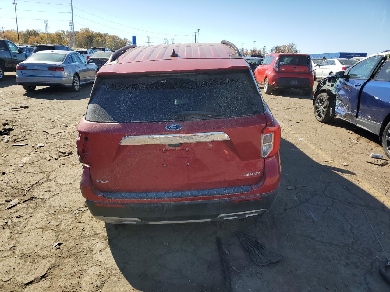 1FMSK8DH7PGA93579 2023 Ford Explorer Xlt