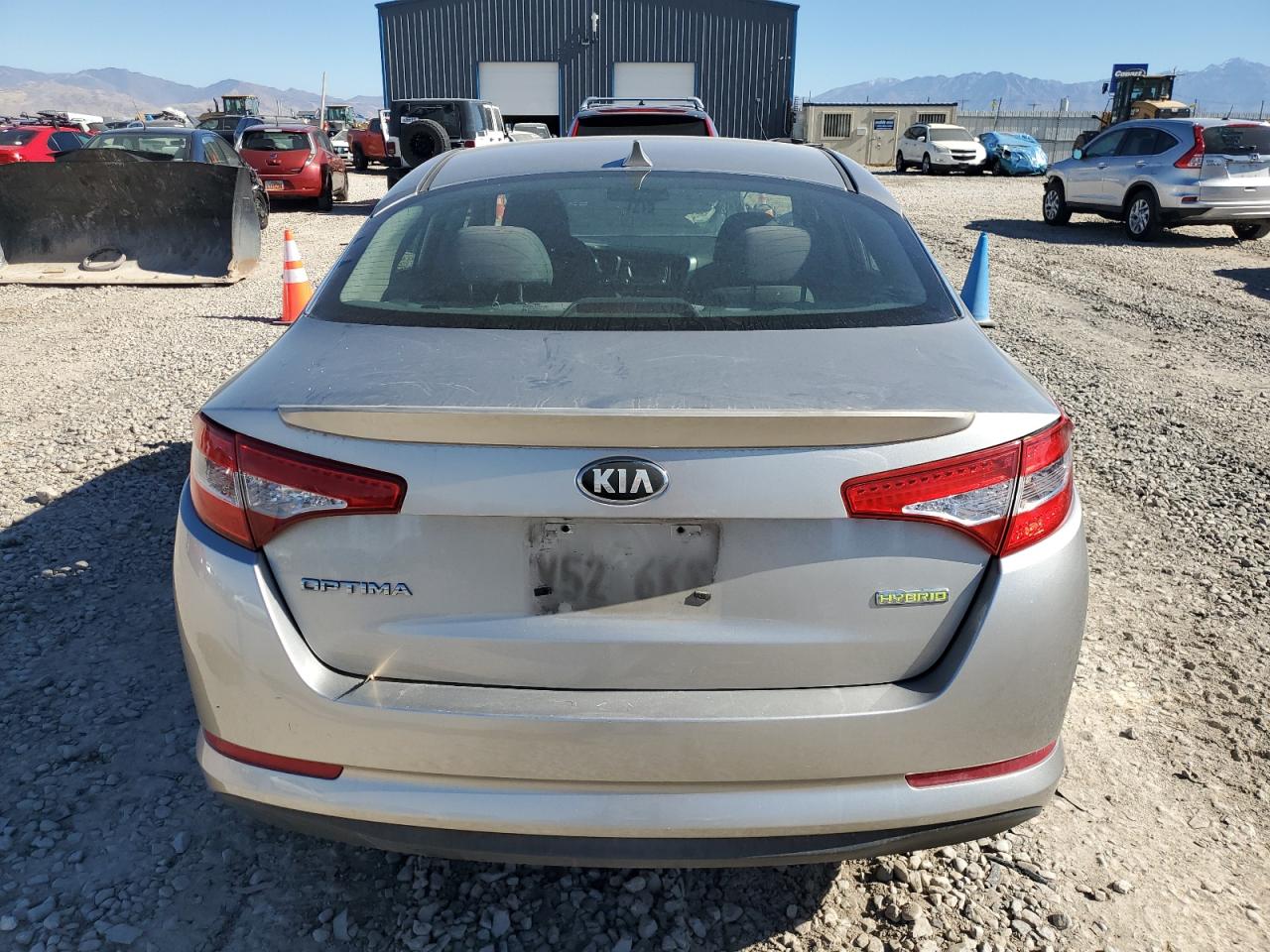 2013 Kia Optima Hybrid VIN: KNAGM4AD2D5047841 Lot: 77695564