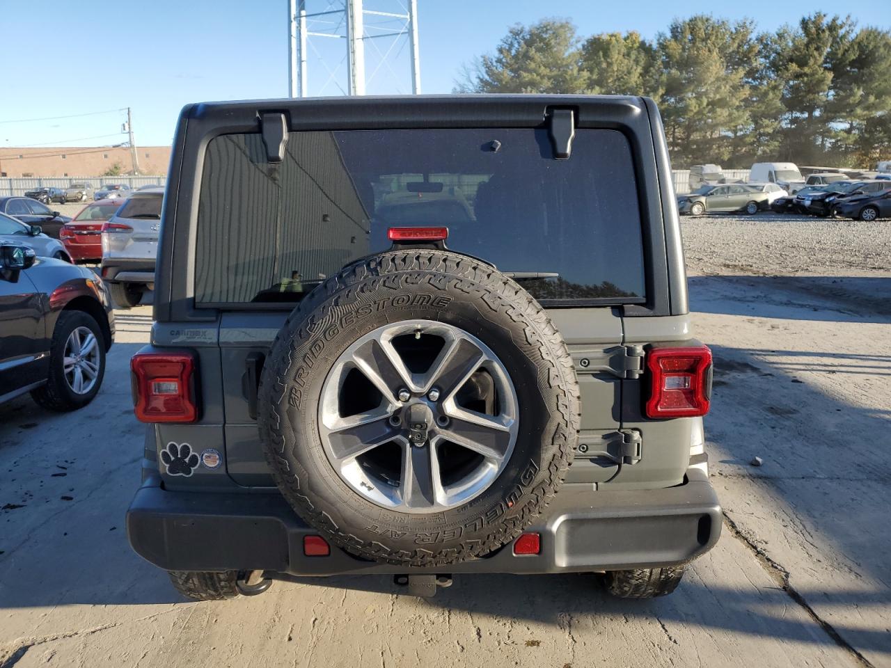 2020 Jeep Wrangler Unlimited Sahara VIN: 1C4HJXEG7LW333778 Lot: 76601424