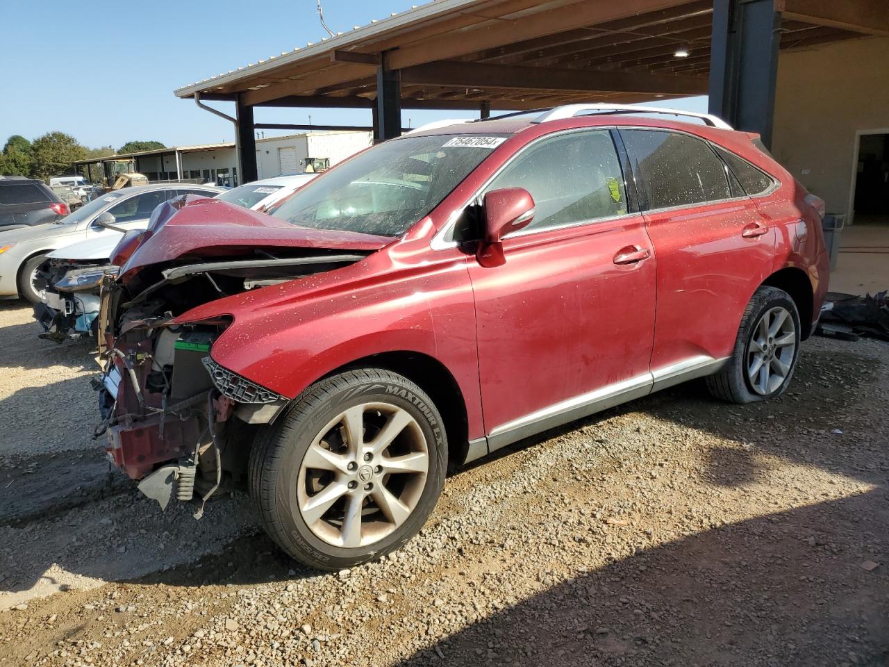 2010 Lexus Rx 350 VIN: JTJBK1BA1A2416625 Lot: 75467054