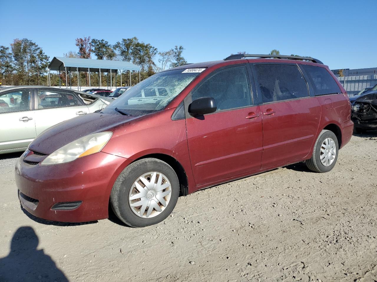 2007 Toyota Sienna Ce VIN: 5TDZK23C07S044445 Lot: 74999474