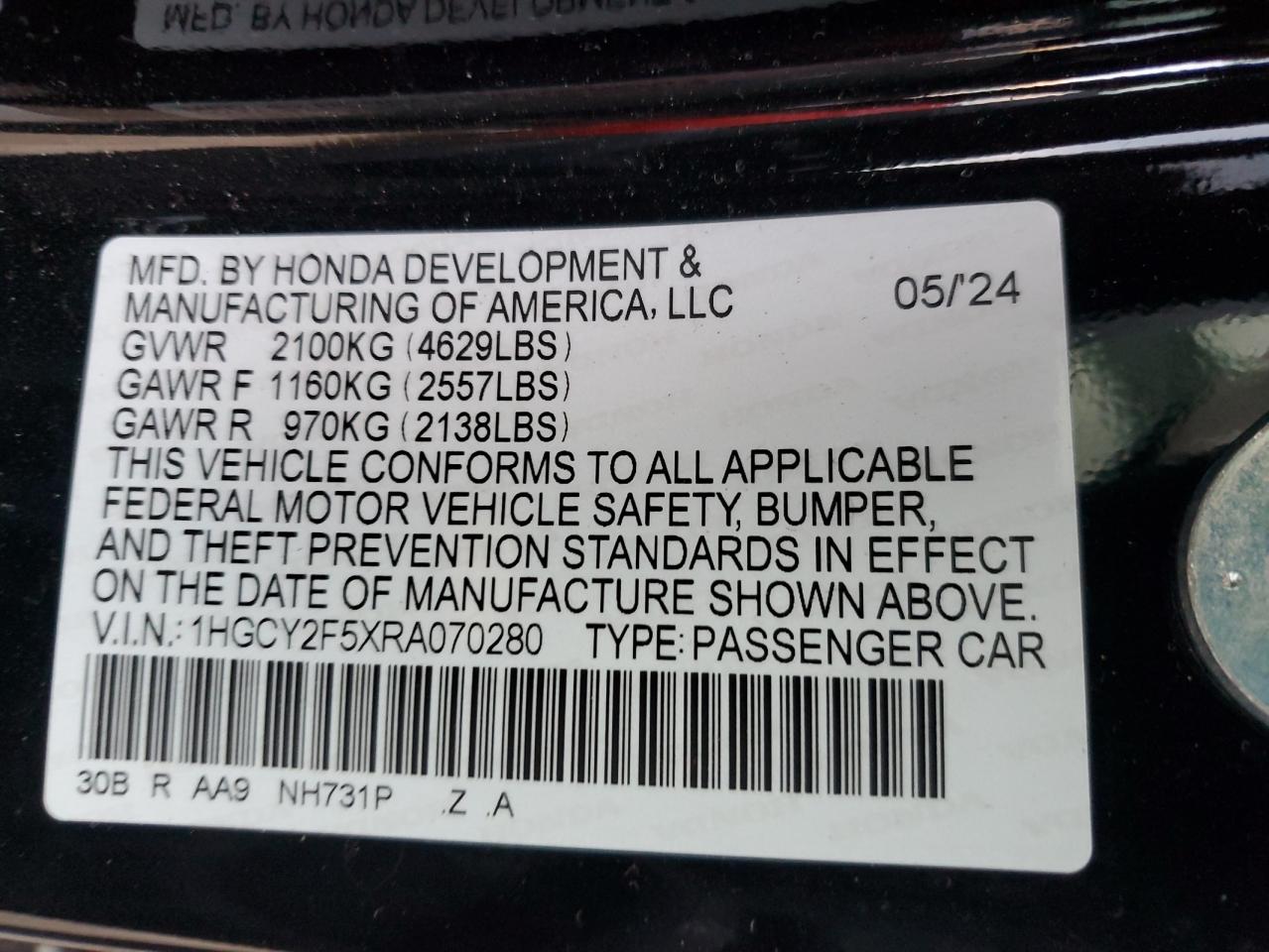 2024 Honda Accord - Image 15