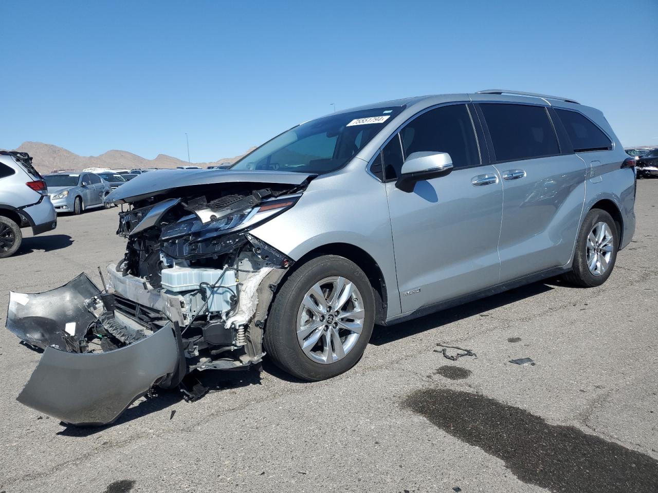 5TDZRKEC9MS001694 2021 Toyota Sienna Limited