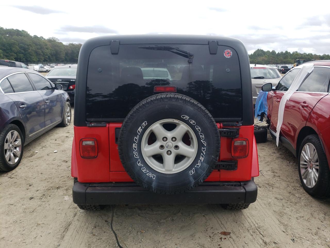 2006 Jeep Wrangler / Tj Sport VIN: 1J4FA49S46P767105 Lot: 74067364