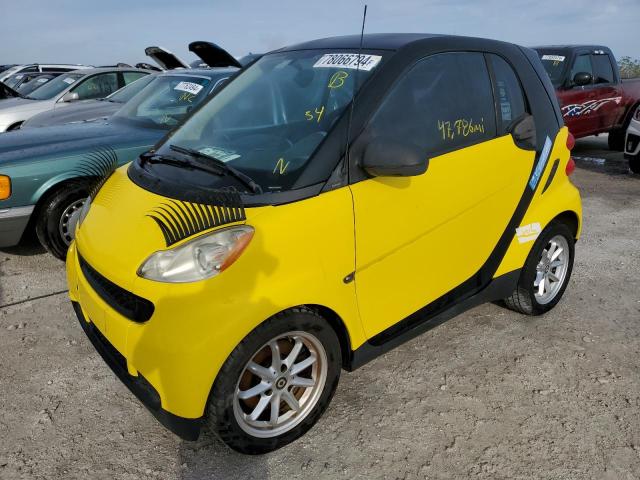 2009 Smart Fortwo Pure en Venta en Riverview, FL - Water/Flood