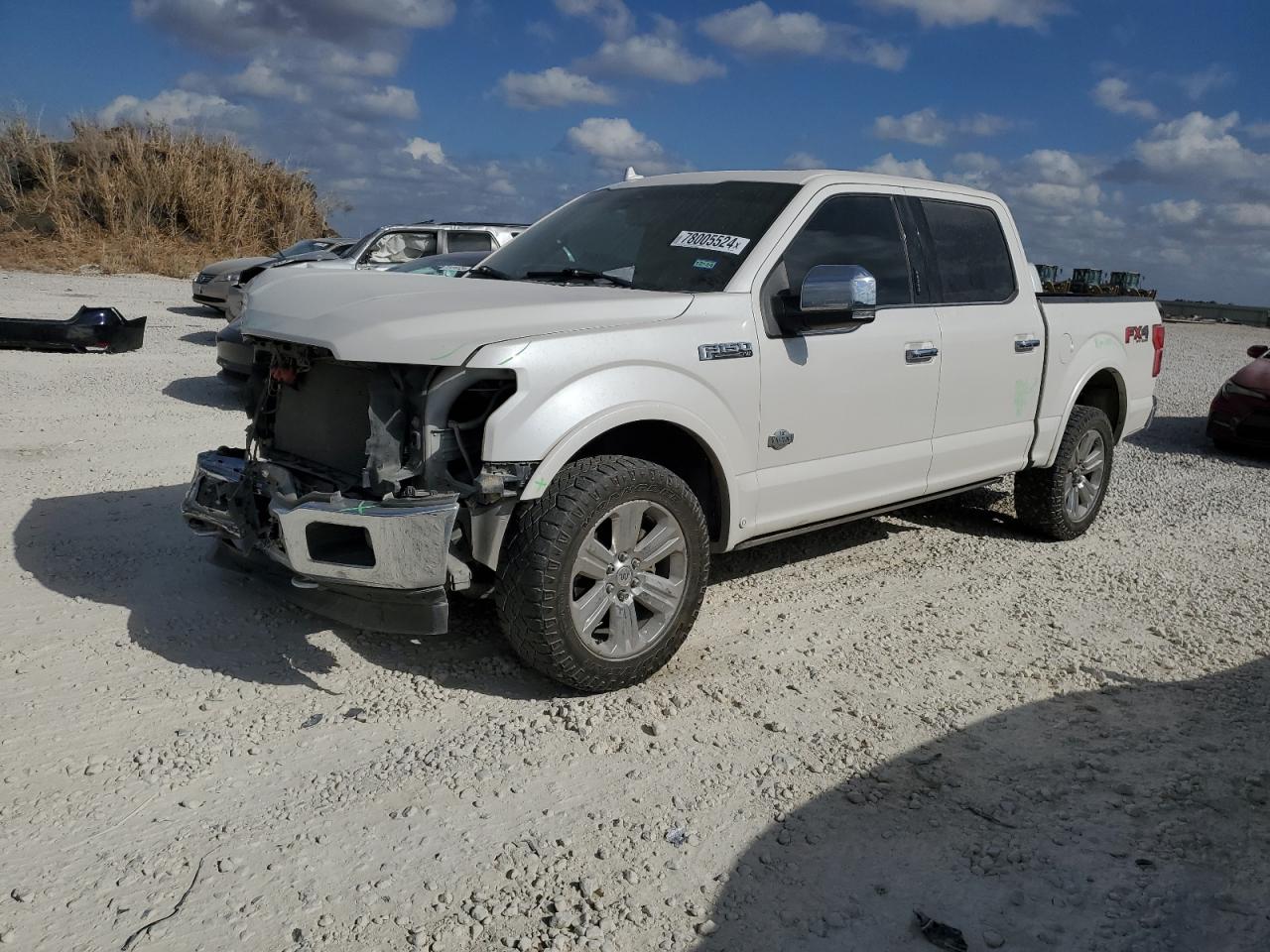 2018 Ford F150 Supercrew en Venta en Temple, TX - Front End