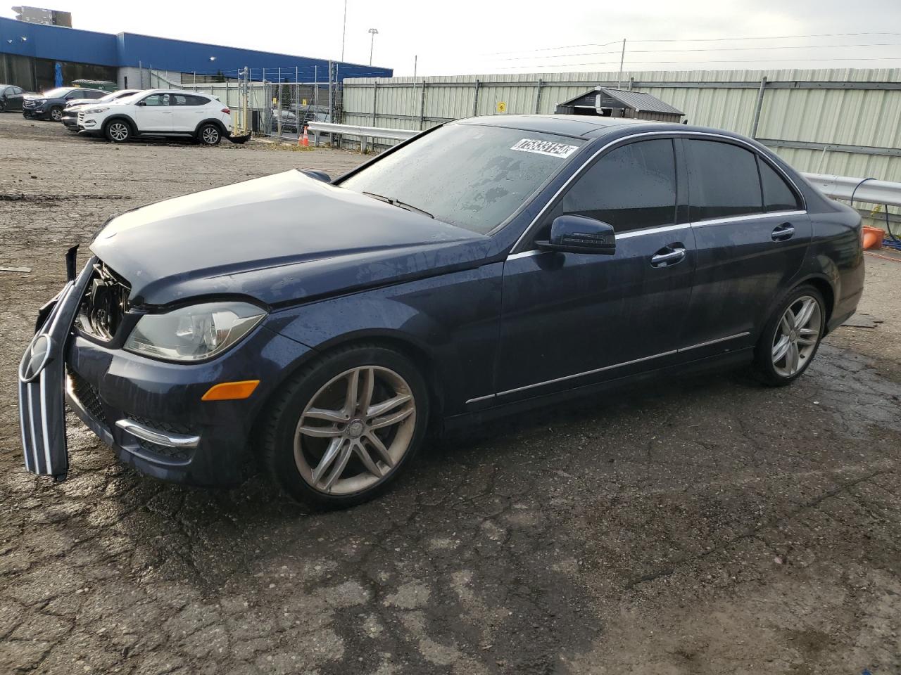 VIN WDDGF8AB1EA938706 2014 MERCEDES-BENZ C-CLASS no.1