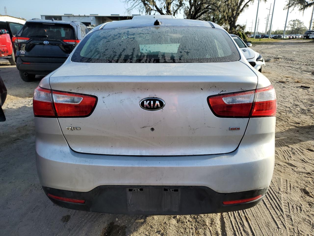 2013 Kia Rio Lx VIN: KNADM4A38D6266405 Lot: 77335854