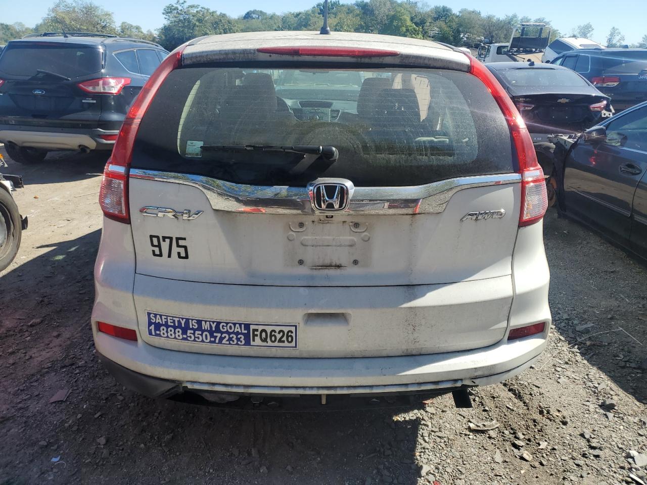 5J6RM4H36FL072372 2015 Honda Cr-V Lx