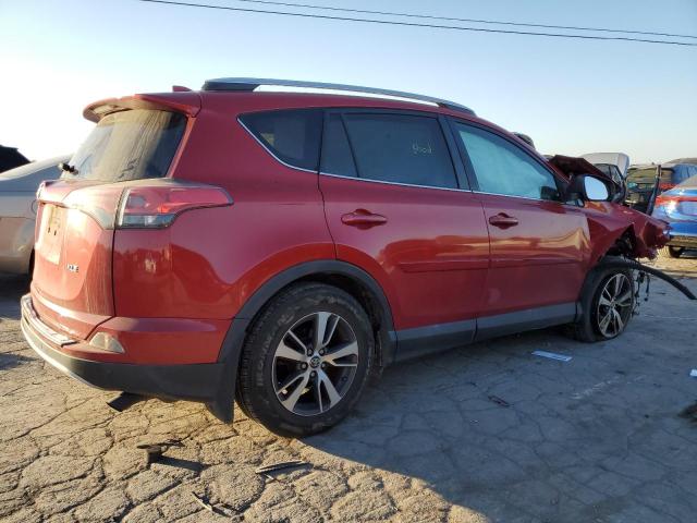 Parquets TOYOTA RAV4 2016 Czerwony