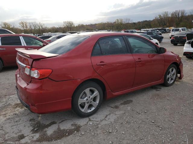  TOYOTA COROLLA 2012 Red