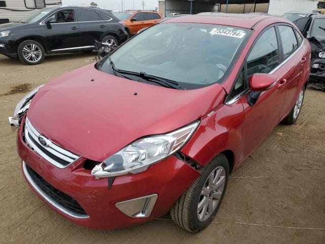  FORD FIESTA 2012 Red