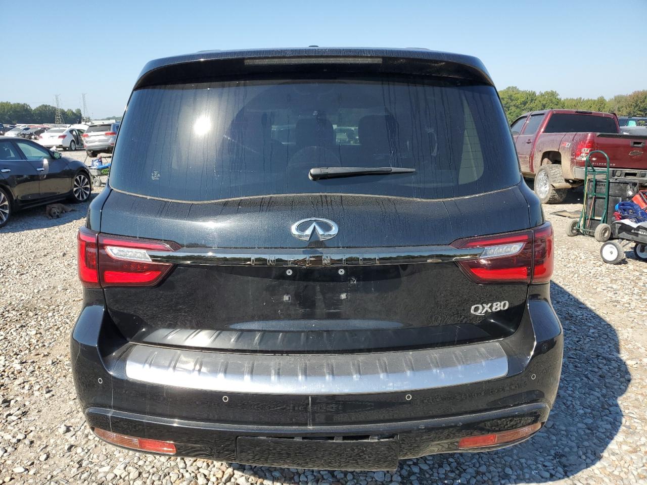 2021 Infiniti Qx80 Luxe VIN: JN8AZ2AD2M9861502 Lot: 74489994