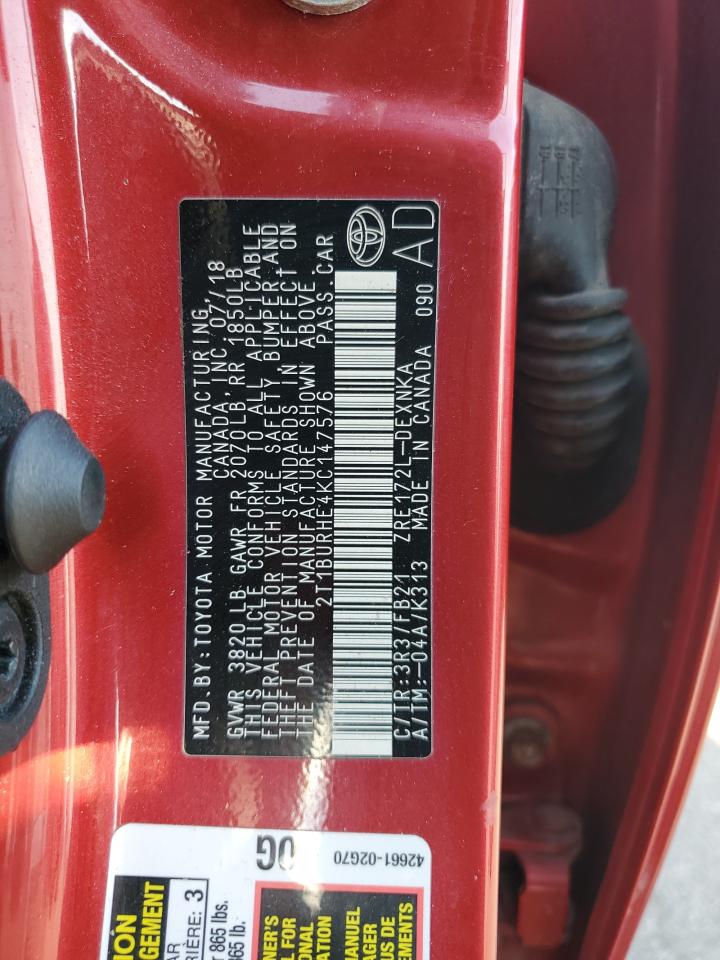 2019 Toyota Corolla - Image 12