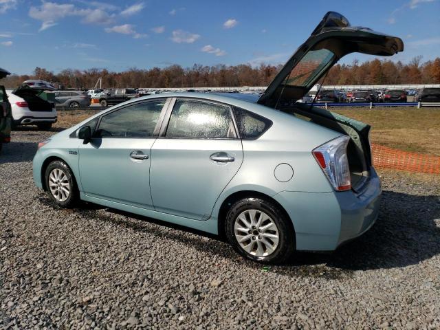  TOYOTA PRIUS 2012 Бирюзовый