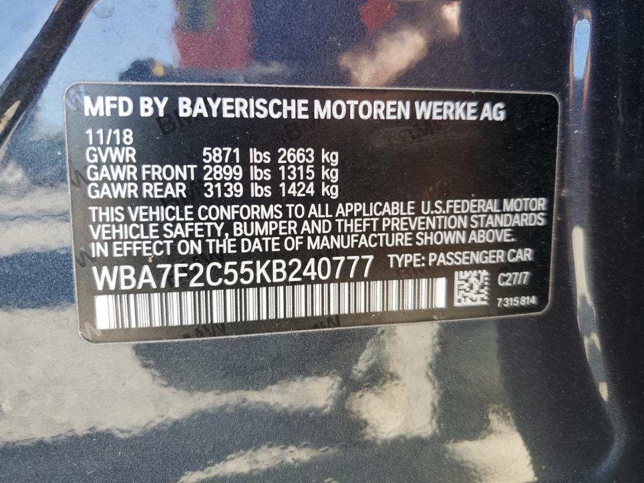 2019 BMW 7er - Image 4