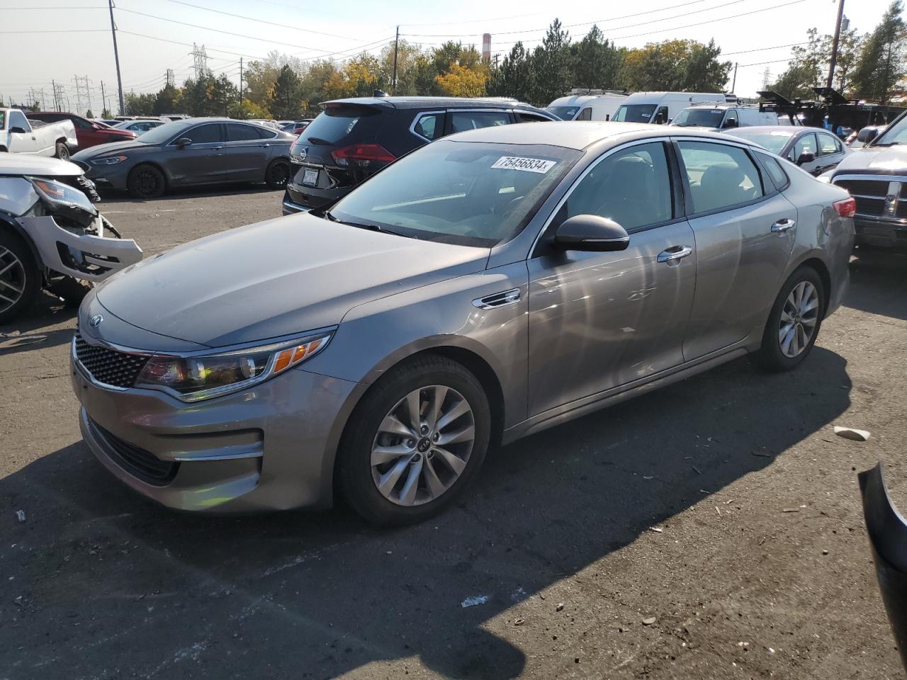 2016 Kia Optima Ex VIN: 5XXGU4L31GG062273 Lot: 75456834