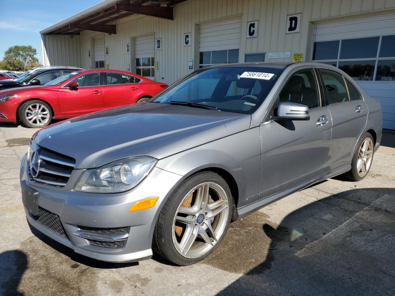 VIN WDDGF8AB4EA936576 2014 MERCEDES-BENZ C-CLASS no.1