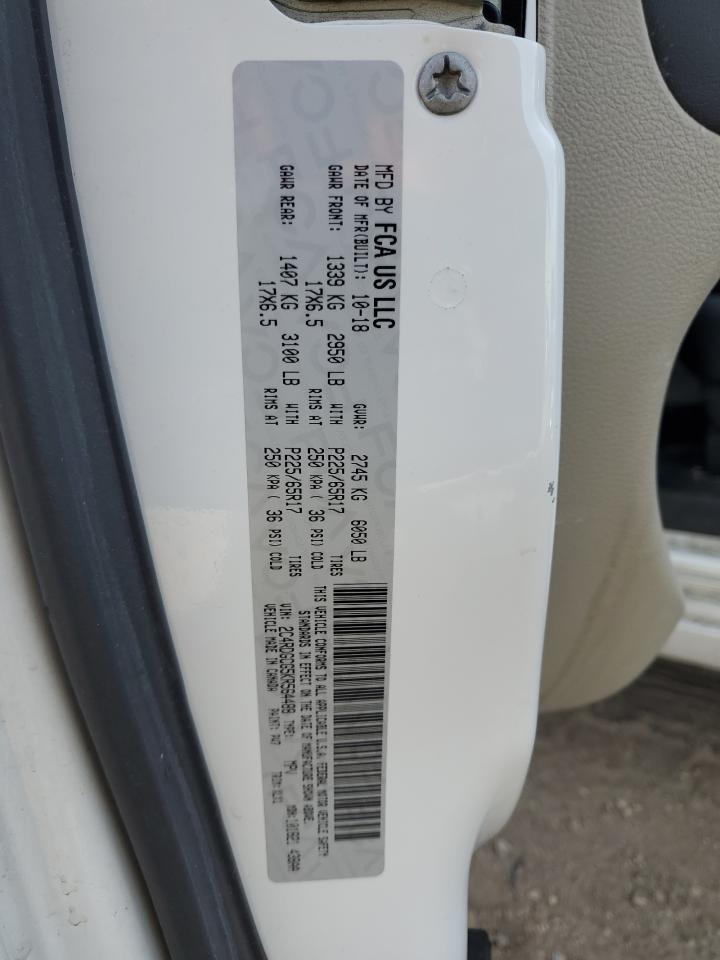 VIN 2C4RDGCG5KR564488 2019 DODGE CARAVAN no.14