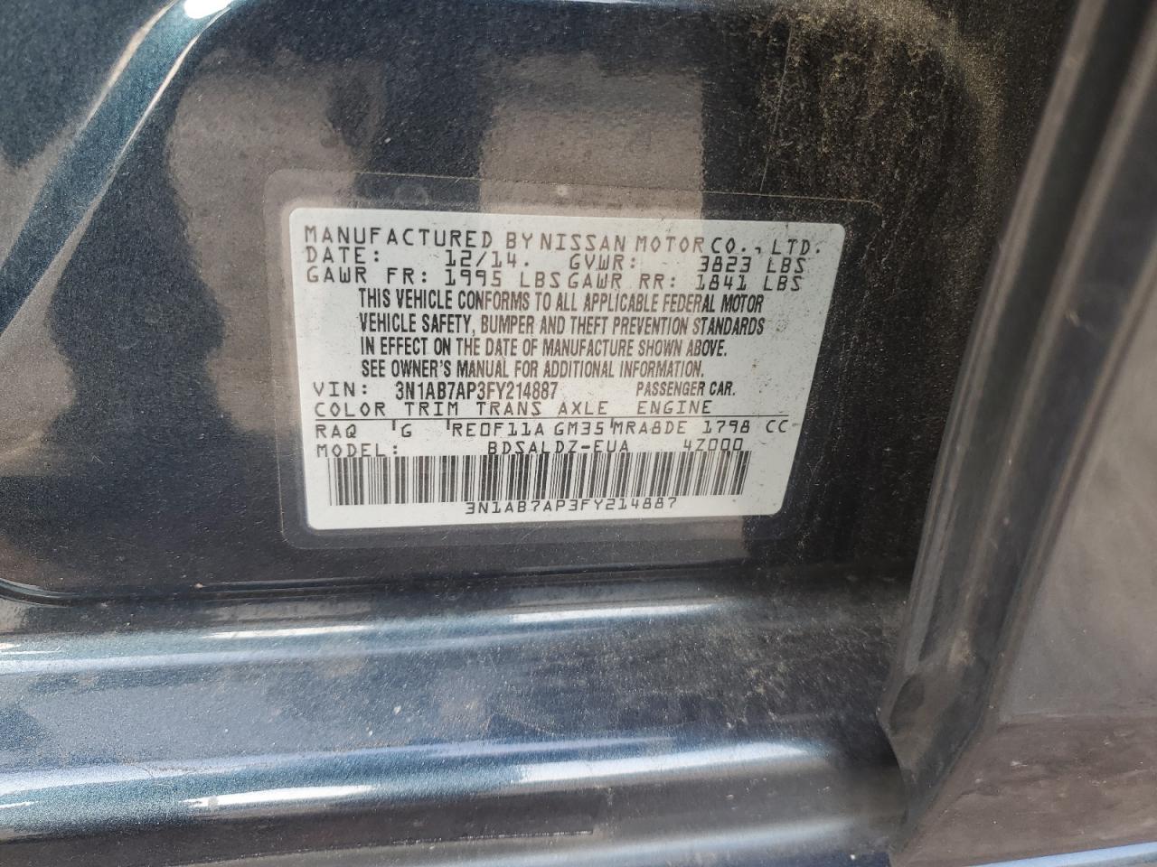 2015 Nissan Sentra - Image 12