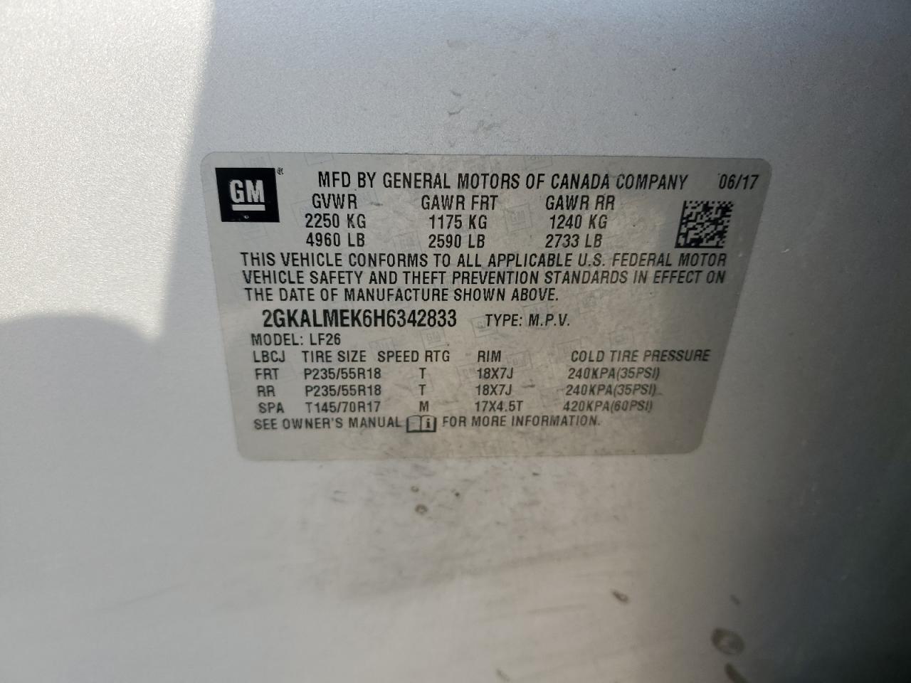 2017 GMC Terrain - Image 13