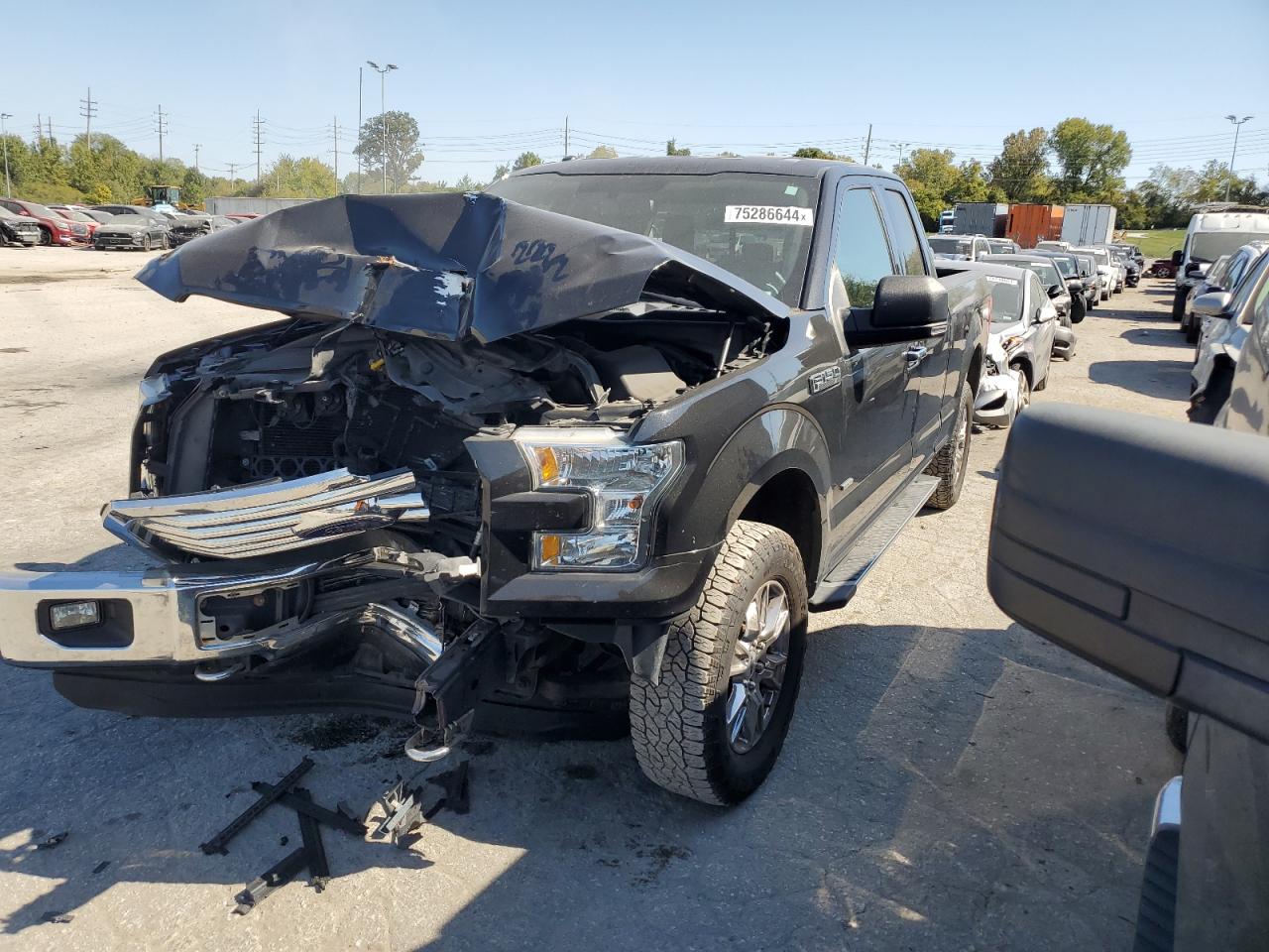 1FTEX1EP3FFB40482 2015 Ford F150 Super Cab