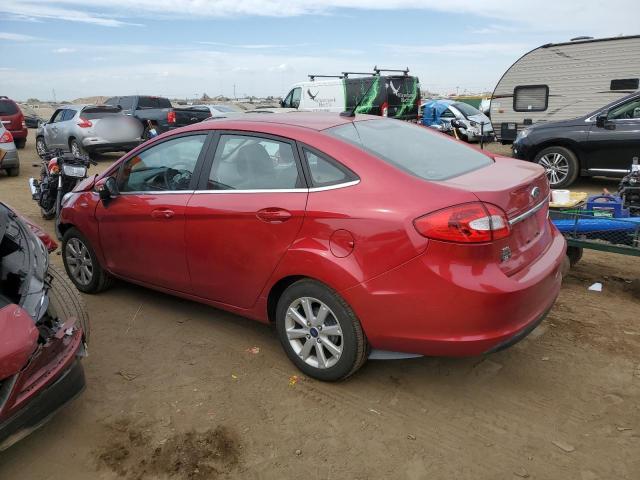  FORD FIESTA 2012 Red