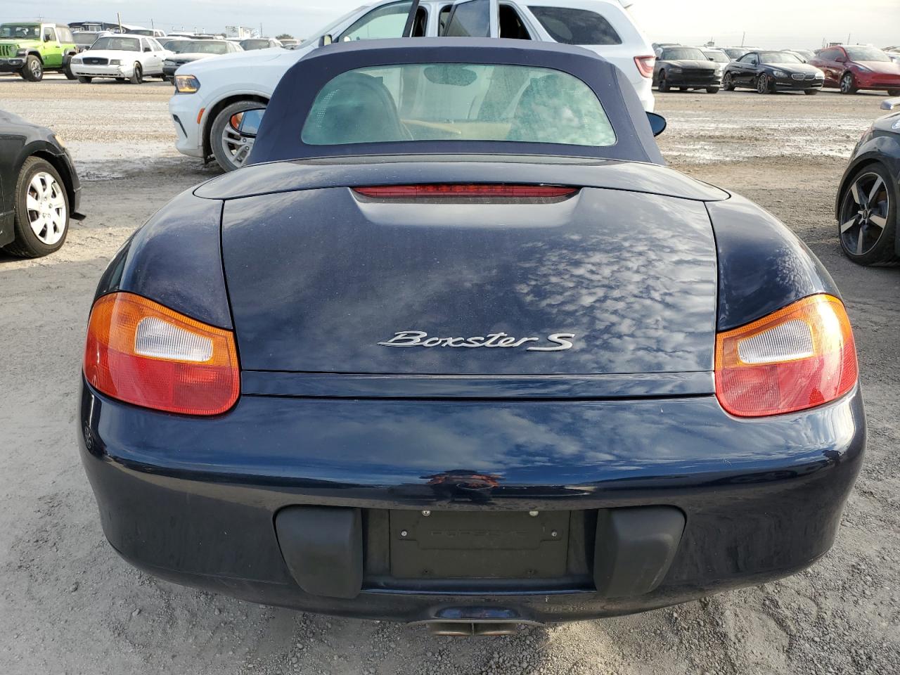 2000 Porsche Boxster S VIN: WP0CB2981YU664887 Lot: 76741234