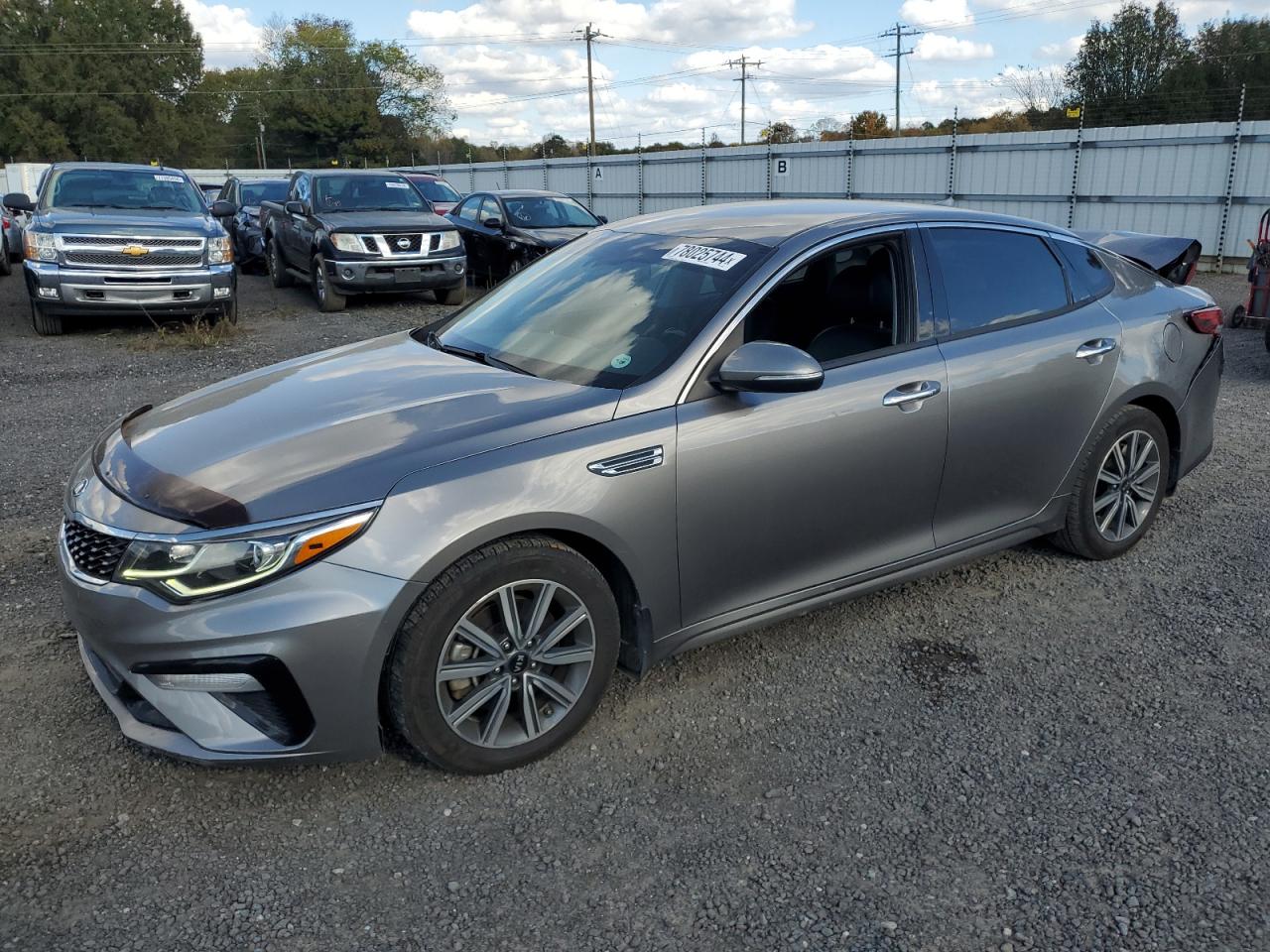 2019 Kia Optima Ex VIN: 5XXGU4L11KG313770 Lot: 78025744