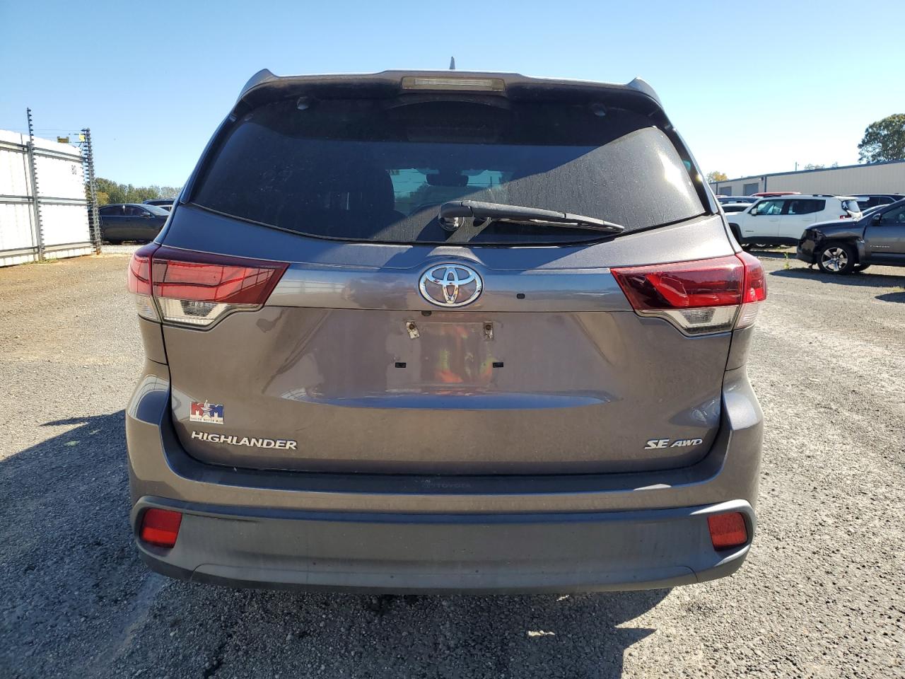 2019 Toyota Highlander Se VIN: 5TDJZRFH2KS952686 Lot: 76690084