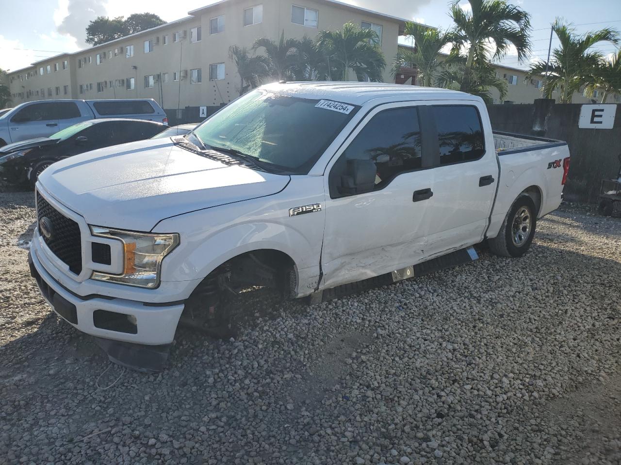 2018 Ford F150 Supercrew VIN: 1FTEW1CPXJKF13250 Lot: 77424254