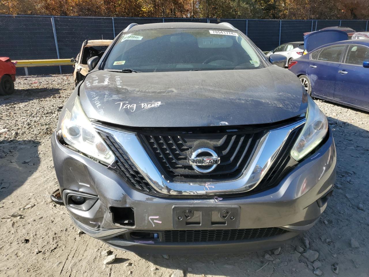 2017 Nissan Murano S VIN: 5N1AZ2MH0HN146558 Lot: 78541774